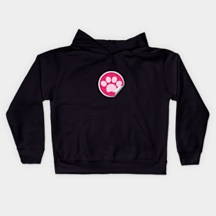 Pet Sticker design Kids Hoodie